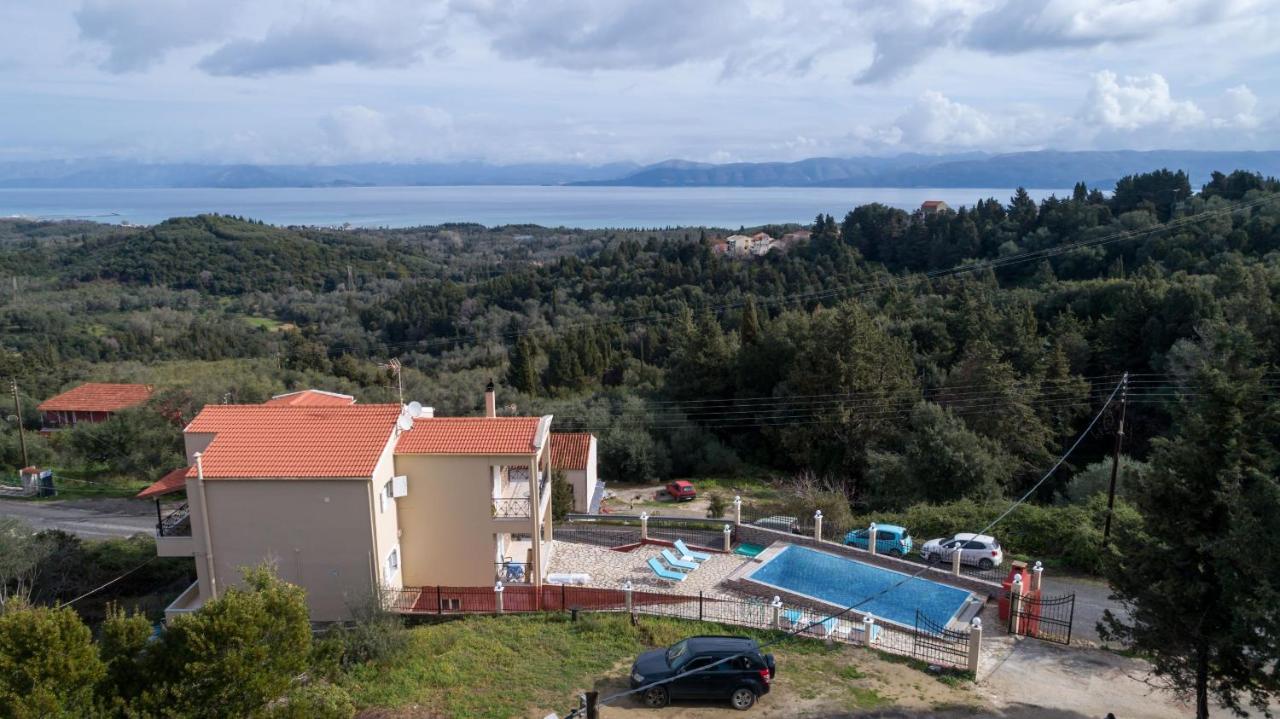 לפקימי Villa Spartera Sea View By Corfuescapes מראה חיצוני תמונה